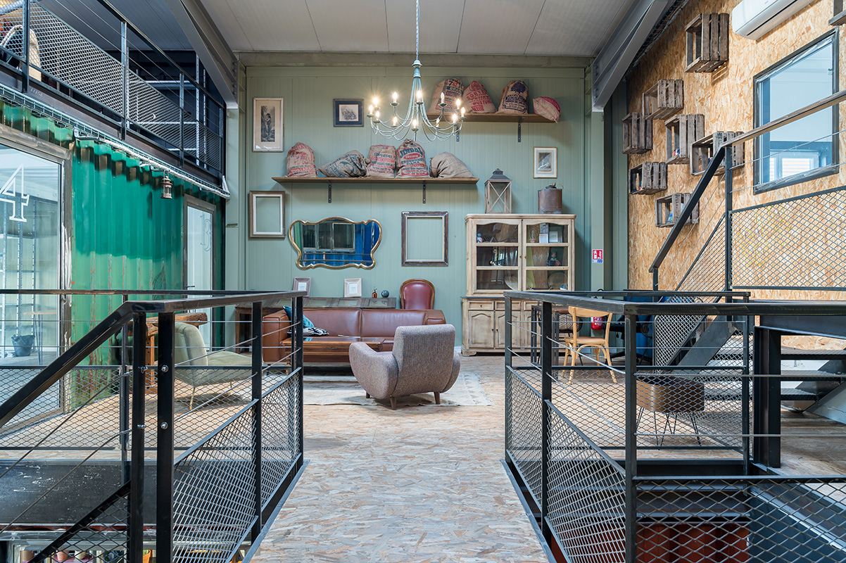 Réalisation d'un centre d’affaires B&Co à Lattes, concentrant de nombreux services.  